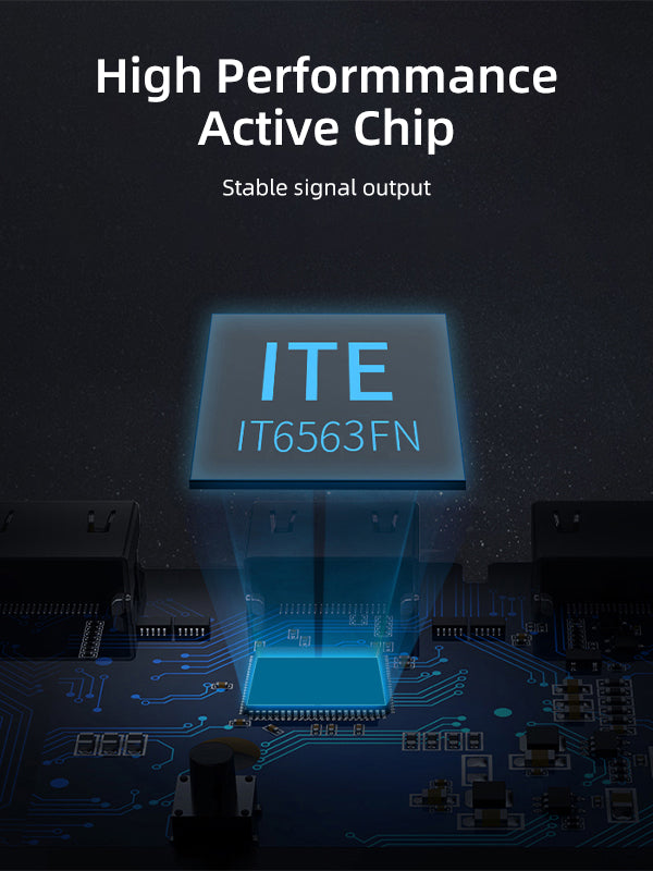 CABLETIME DisplayPort to HDMI Adapter Converter 4K 60Hz with High Performmance Active Chip