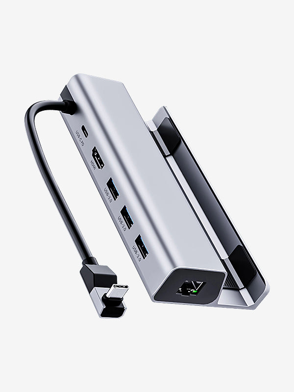 Steam Deck Dock, 6-in-1 Docking Station, USB C Hub with HDMI 2.0 4K@60Hz,  1000M Ethernet, Triple USB 3.0 and 100W PD Fast Charge, Compatible for  Valve Steam Deck : : Electronics