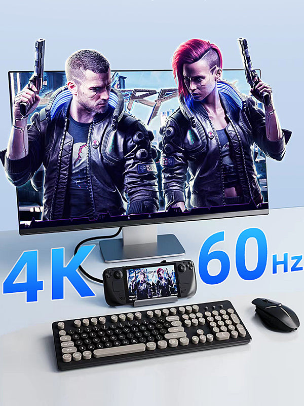 CABLETIME 4K 60 Hz Docking Station for Steam Deck