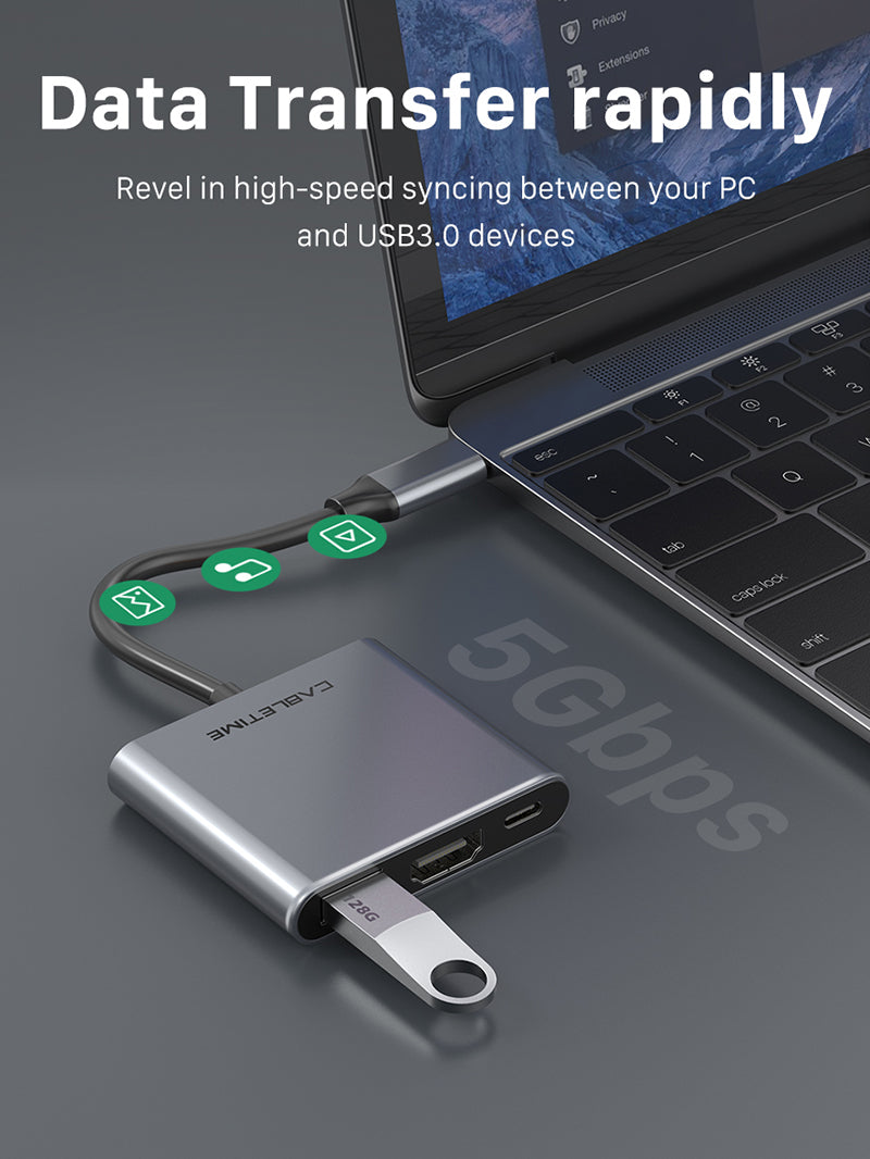 3 in 1 4K Portable Nintendo Switch Dock for TV/Steam Deck/Samsung DeX/PC