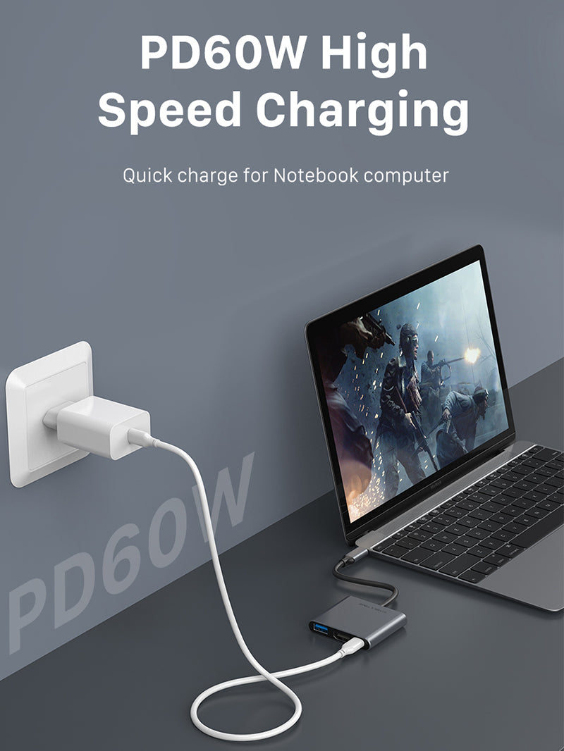 3 in 1 4K Portable Nintendo Switch Dock for TV/Steam Deck/Samsung DeX/PC