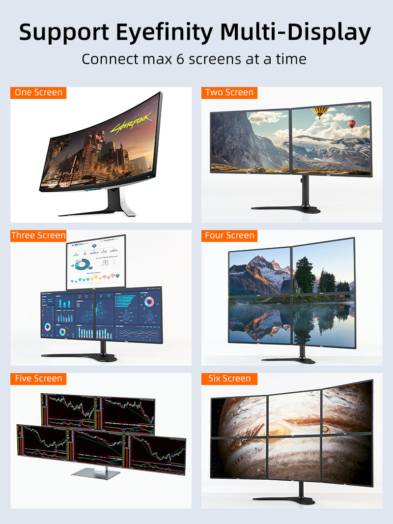 CABLETIME Active DP Male to HDMI Female Adapter Converter 4K 30Hz Support Eyefinity Multi-Display
