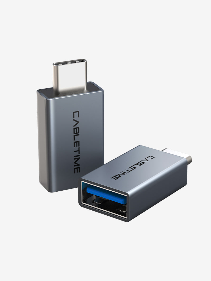 Adaptateur USB 3.1 (3.2 Gen 2), C mâle / C femelle, par