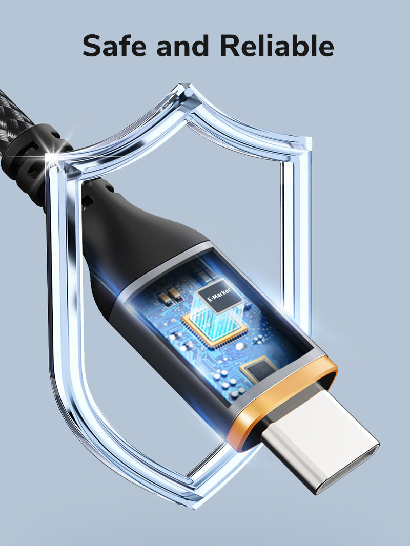 CABLETIME USB-C to USB-C 100W Charging Cable