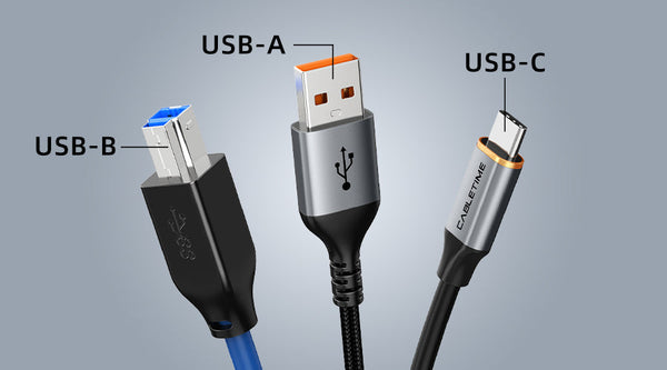 USB-A, USB-B et USB-C : quelles sont les différences