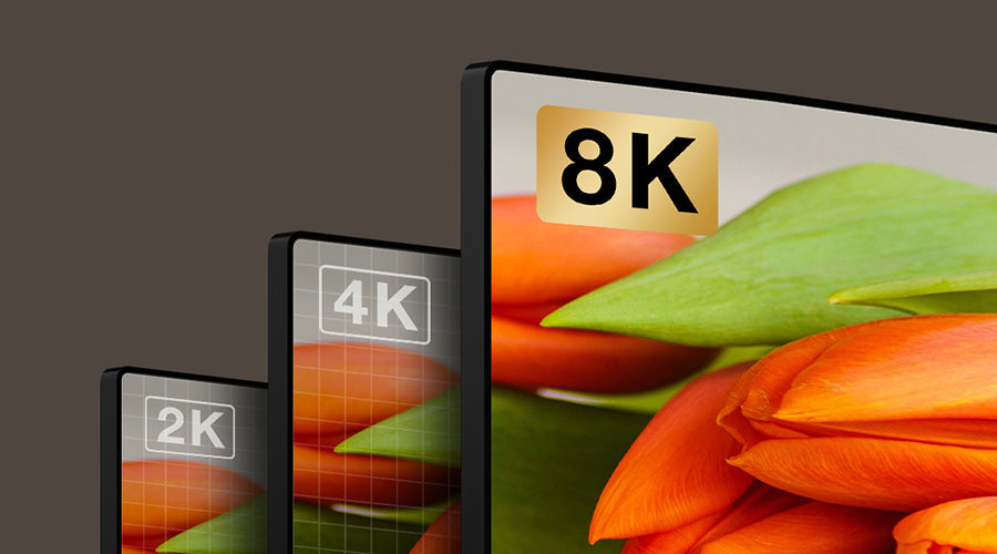 The Era of High Resolution: 2k, 4k, 8k (UHD-2) to Higher Resolutions