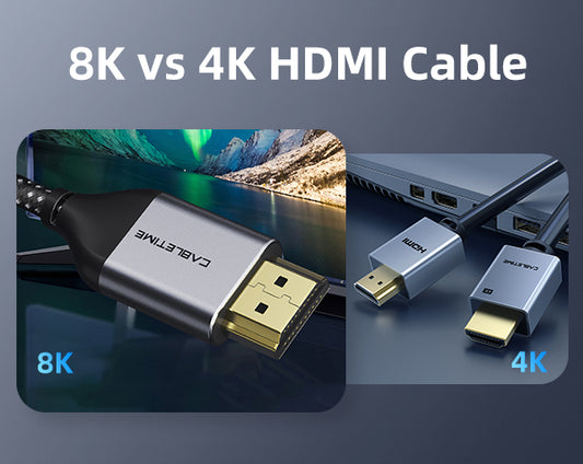 4K HDMI 2.0 VS 8K HDMI 2.1 Cable