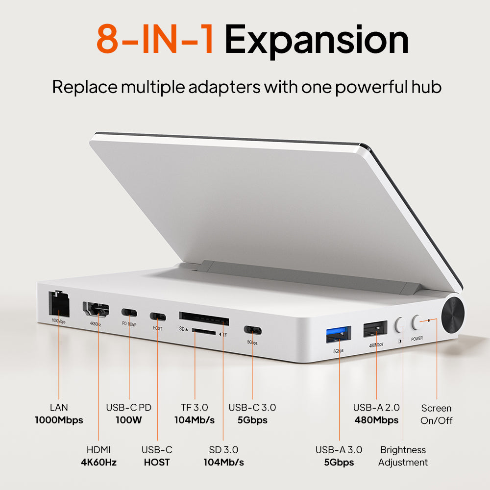 4K144Hz Switch 2 Dock Ersatz für tragbare TV-Dockstation 3-in-1 für Switch/Switch 2/Steam Deck