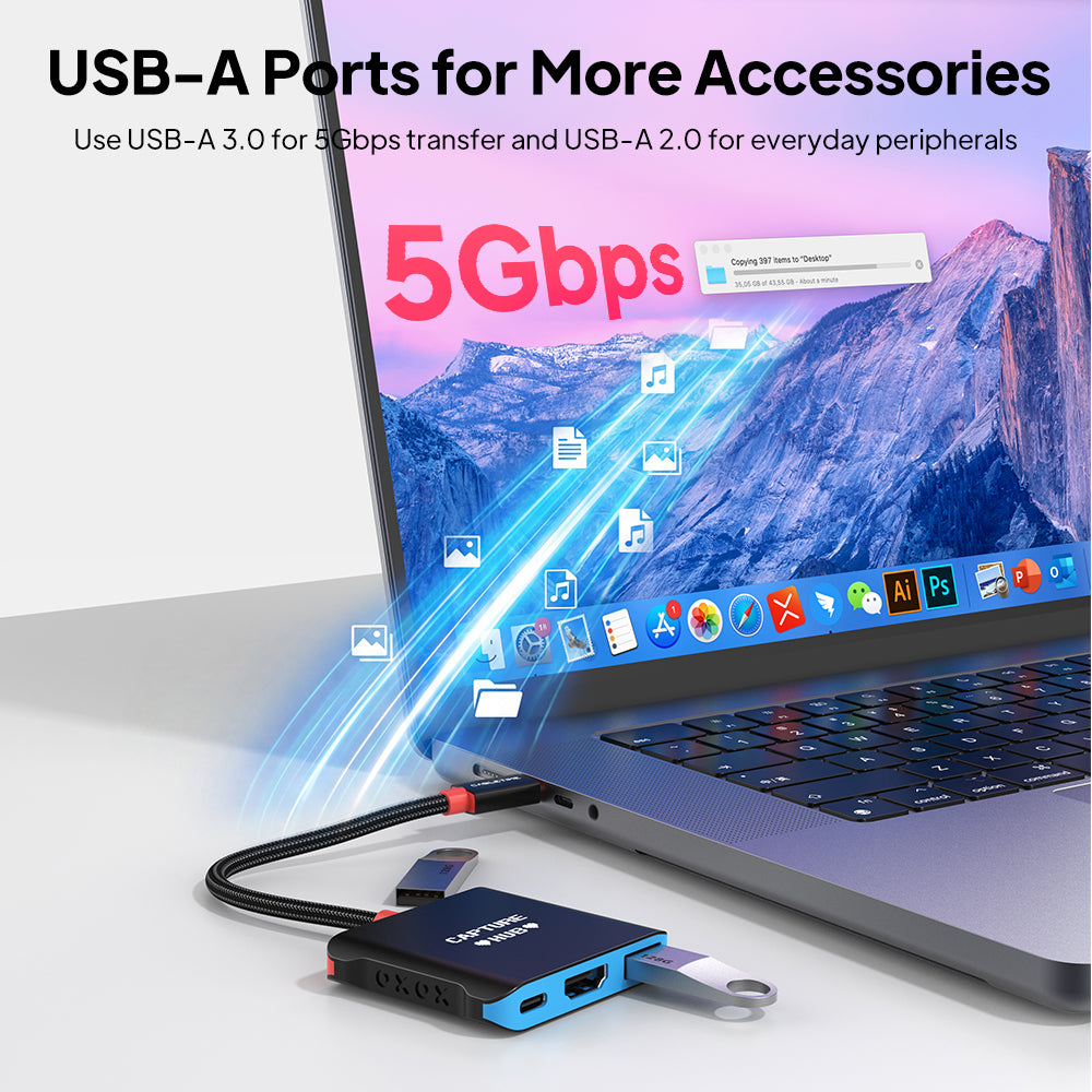 4K144Hz Switch 2 Dock Udskiftning Bærbar TV Dock Station 3-i-1 til Switch/Switch 2/Steam Deck