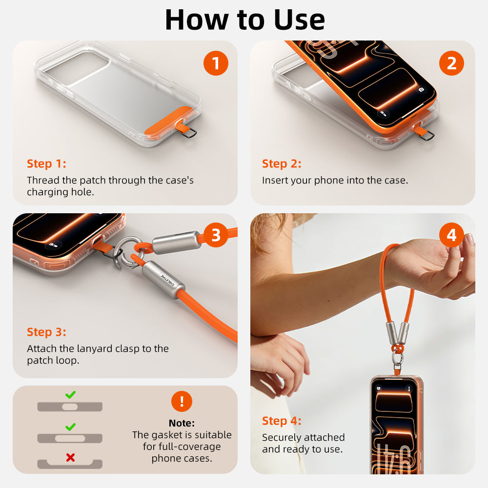 60W USB-C Keychain Charging Cable 480Mbps Data for iPhone 15/16/17, Samsung, Pixel