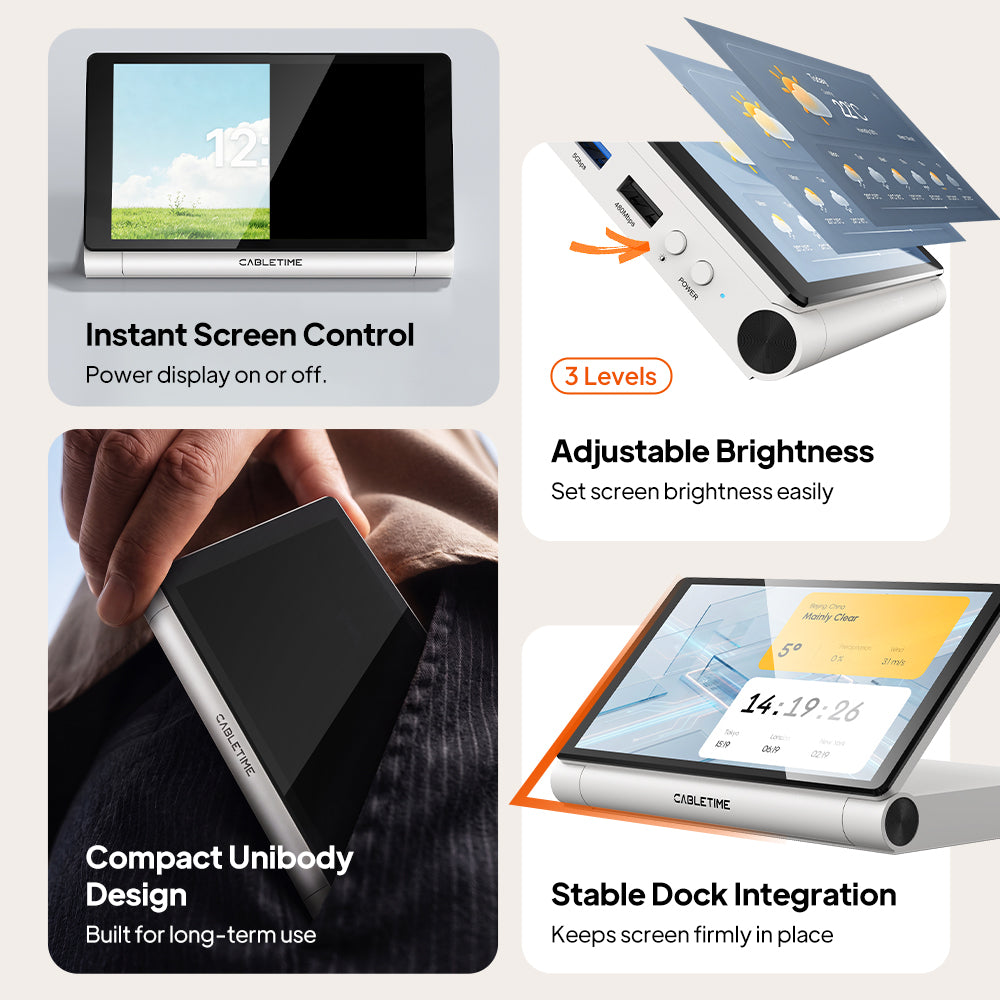 4K144Hz Switch 2 Dock Ersatz für tragbare TV-Dockstation 3-in-1 für Switch/Switch 2/Steam Deck