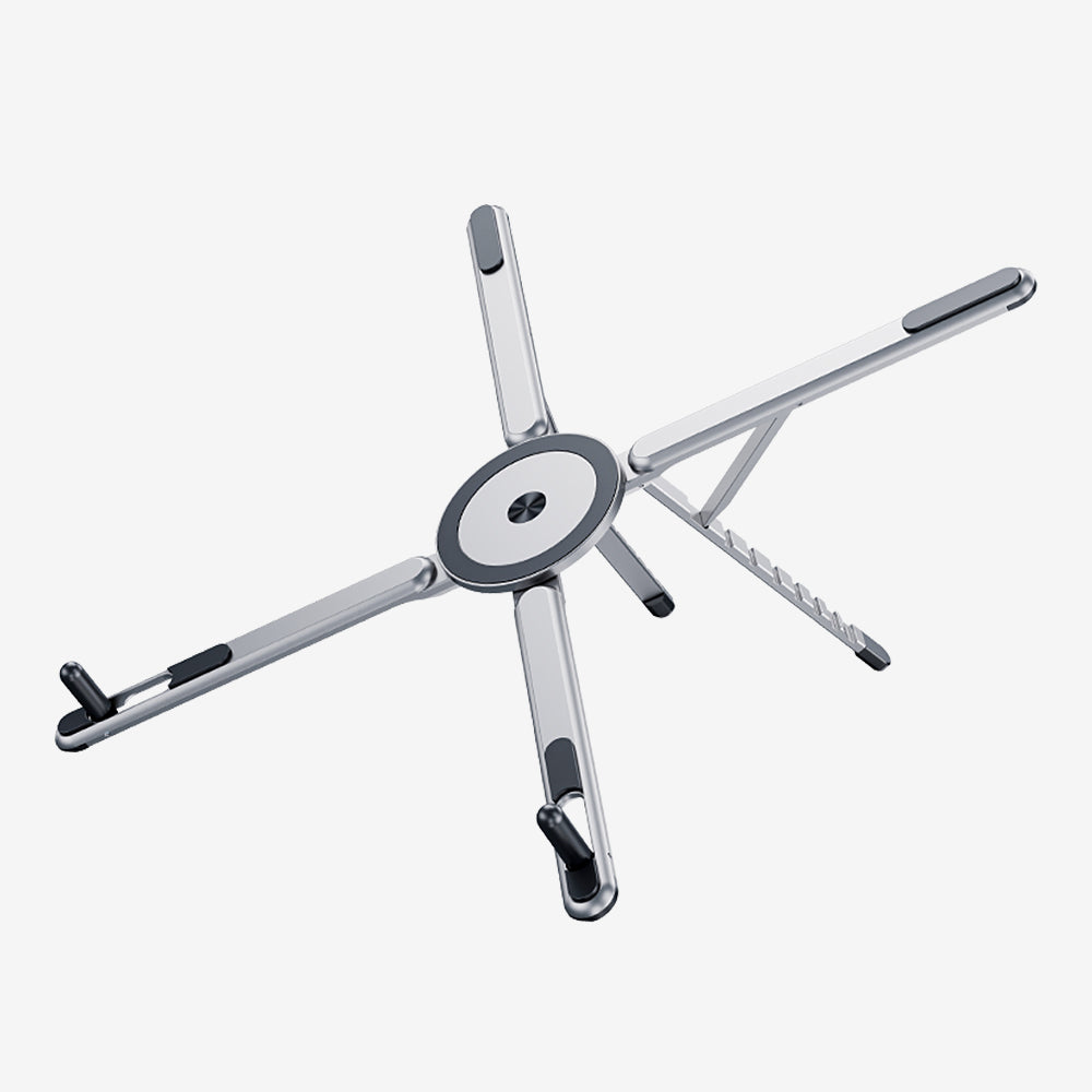 3-in-1 Magnetic Phone, Tablet & Laptop Stand with 8-Level Adjustment