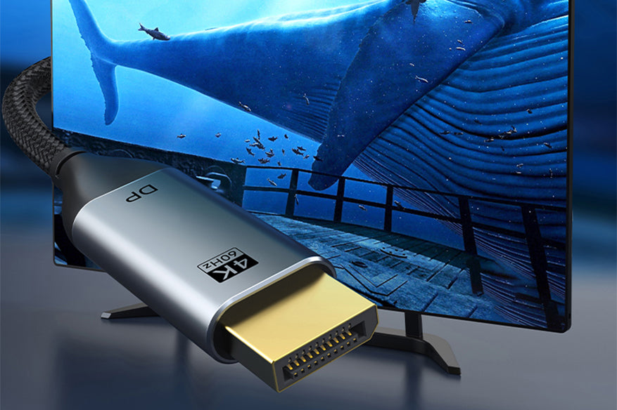 CABLETIME USB-C to DisplayPort cable 4K 60Hz visual performance