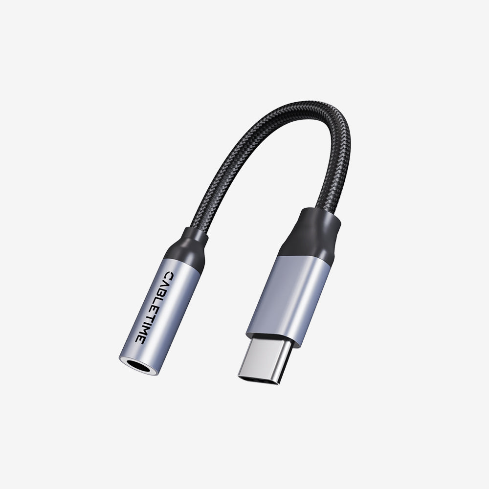 USB Type C To 3.5 MM Audio Aux Jack Adapter