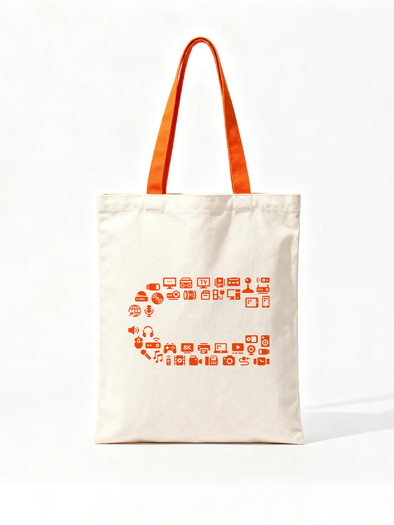 Kabelzeit -Leinwand -Tasche Taschen