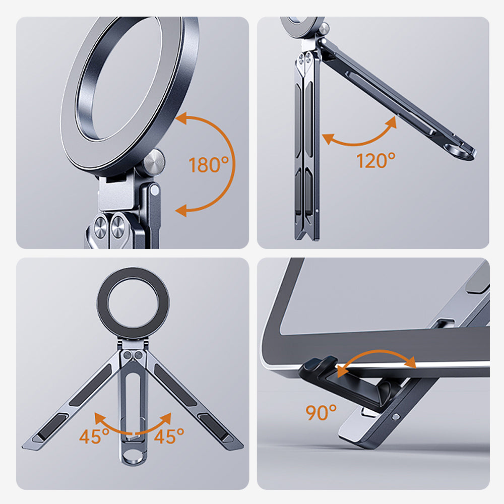 Suporte de telefone celular dobrável de alumínio Stand para mesa