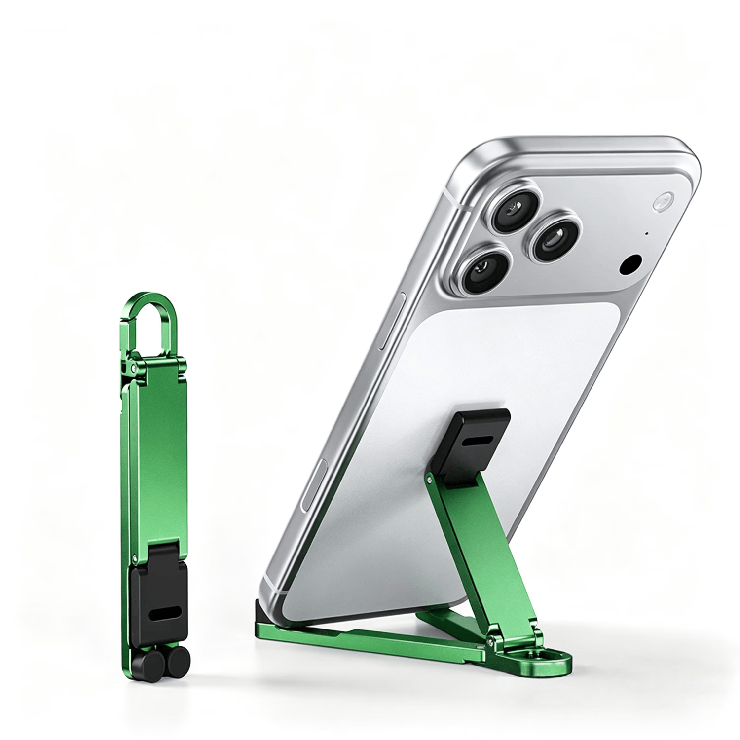 Aluminium foldning af mobiltelefonholderen står til skrivebord