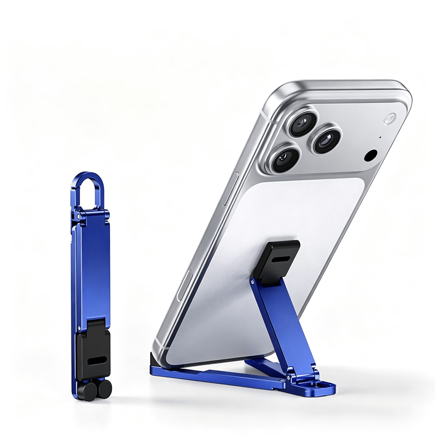 Aluminium foldning af mobiltelefonholderen står til skrivebord