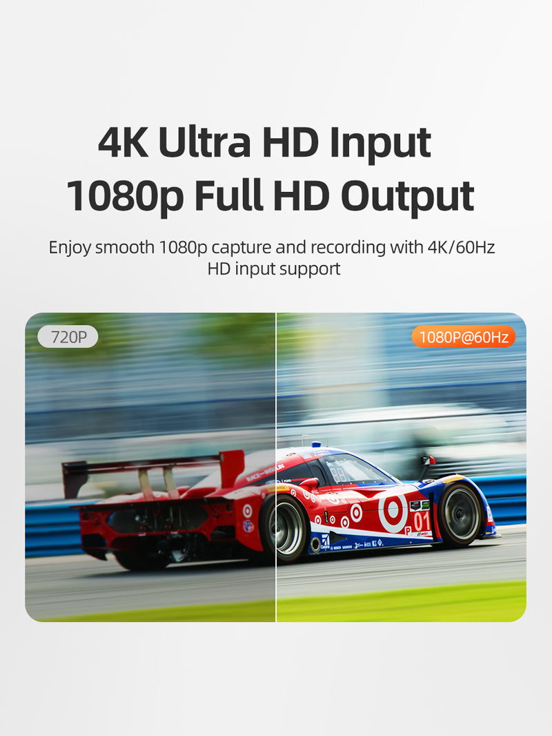 usb 3.0 video capture card support 4k hd input and 1080p hd output