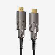 4K 60Hz 분리형 활성 광섬유 HDMI 2.0 케이블 - 홈시어터, PS5, 프로젝터용 18Gbps AOC