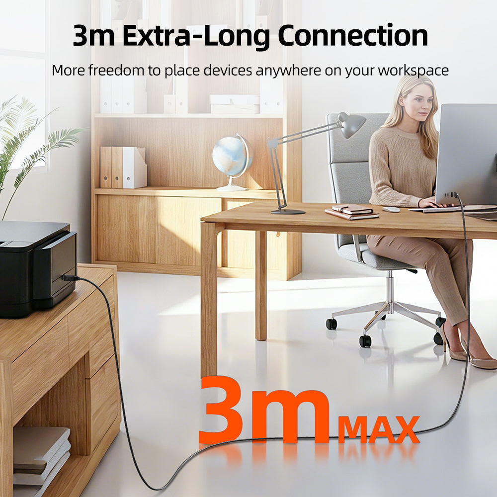6a USB A til USB C -kabel til Huawei Mate 60 Honor