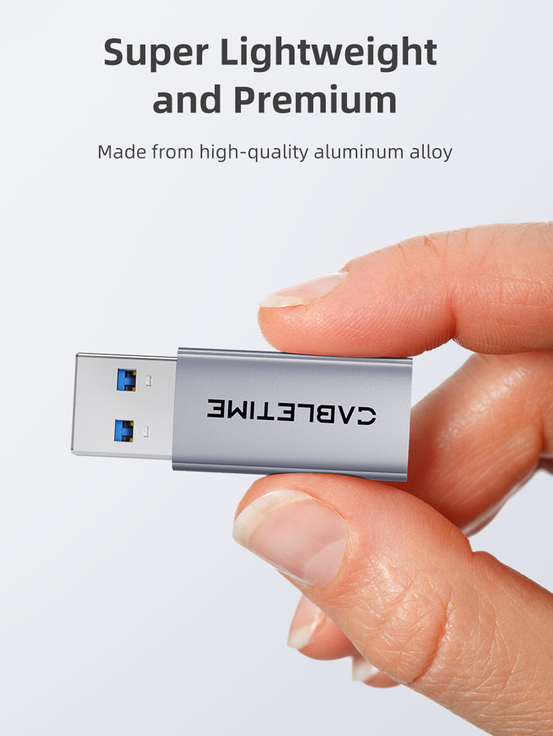10Gbps USB 3.2 Gen 2 Type A to Type C Adapter 