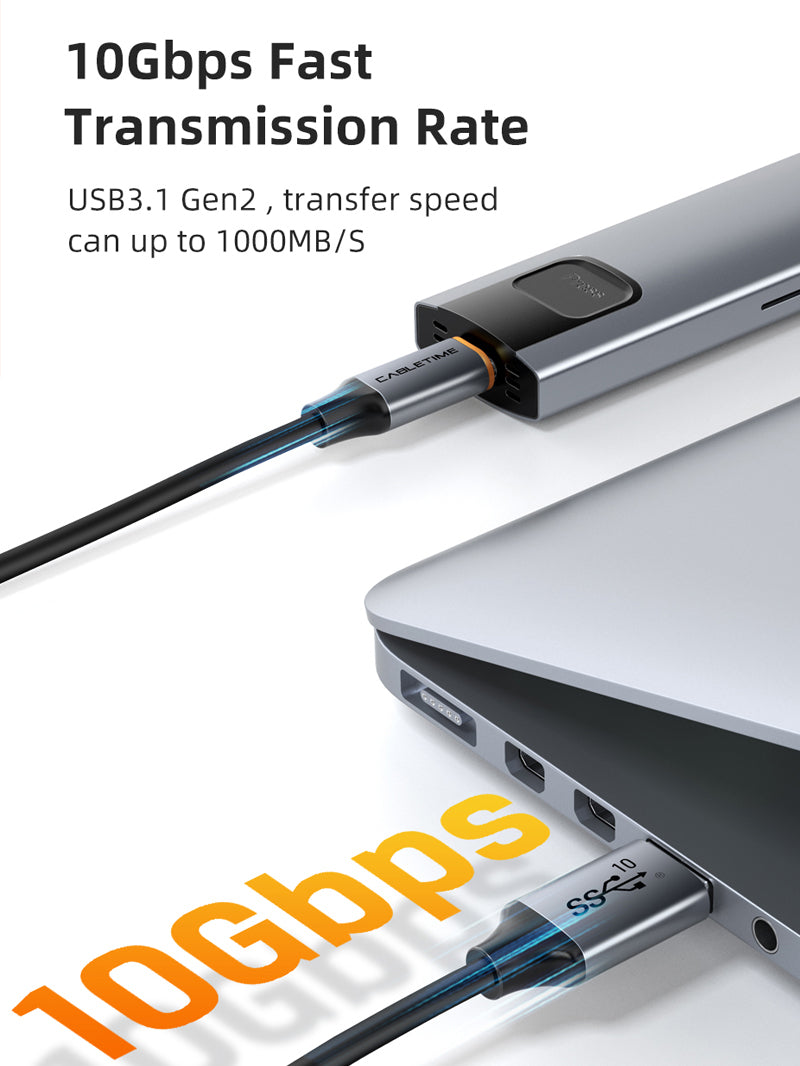 Cavo USB C To HDMI 4K@30Hz, 0,9 M, Intrecciato In Nylon, Per MacBook, IPhone 15/16, Samsung S24, IPad Pro, Thunderbolt 3/4/5, Plug And Play