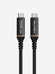 كابل USB4 نشط بسرعة 40 جيجابت في الثانية 100 وات 8K 60 هرتز 9.8 قدم/3 متر