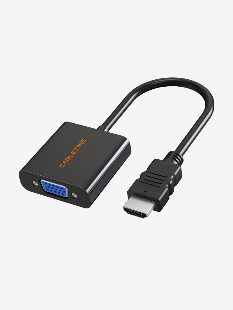 1080p HDMI Male to VGA Female Video Converter Adapter 