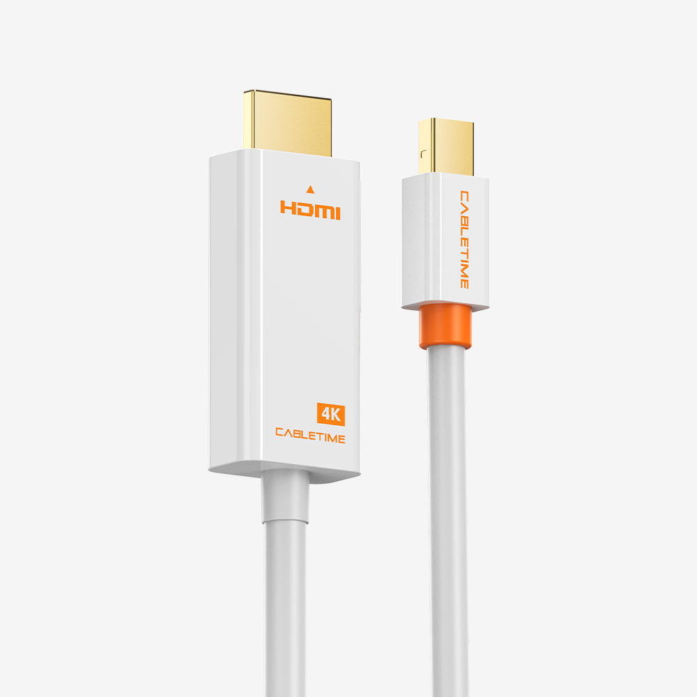 Mini DisplayPort til HDMI -kabel 4K 30Hz