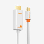 Mini DisplayPort til HDMI -kabel 4K 30Hz