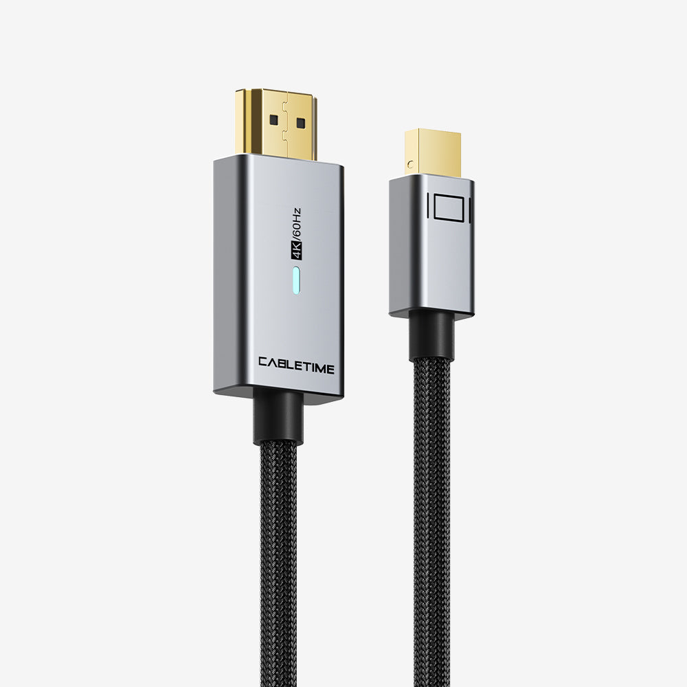 Mini DisplayPort til HDMI-kabel 4K 60Hz