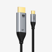 USB C ke DisplayPort 1.2 Kabel 4K 60Hz