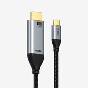 USB CからHDMIケーブル4K 60Hz