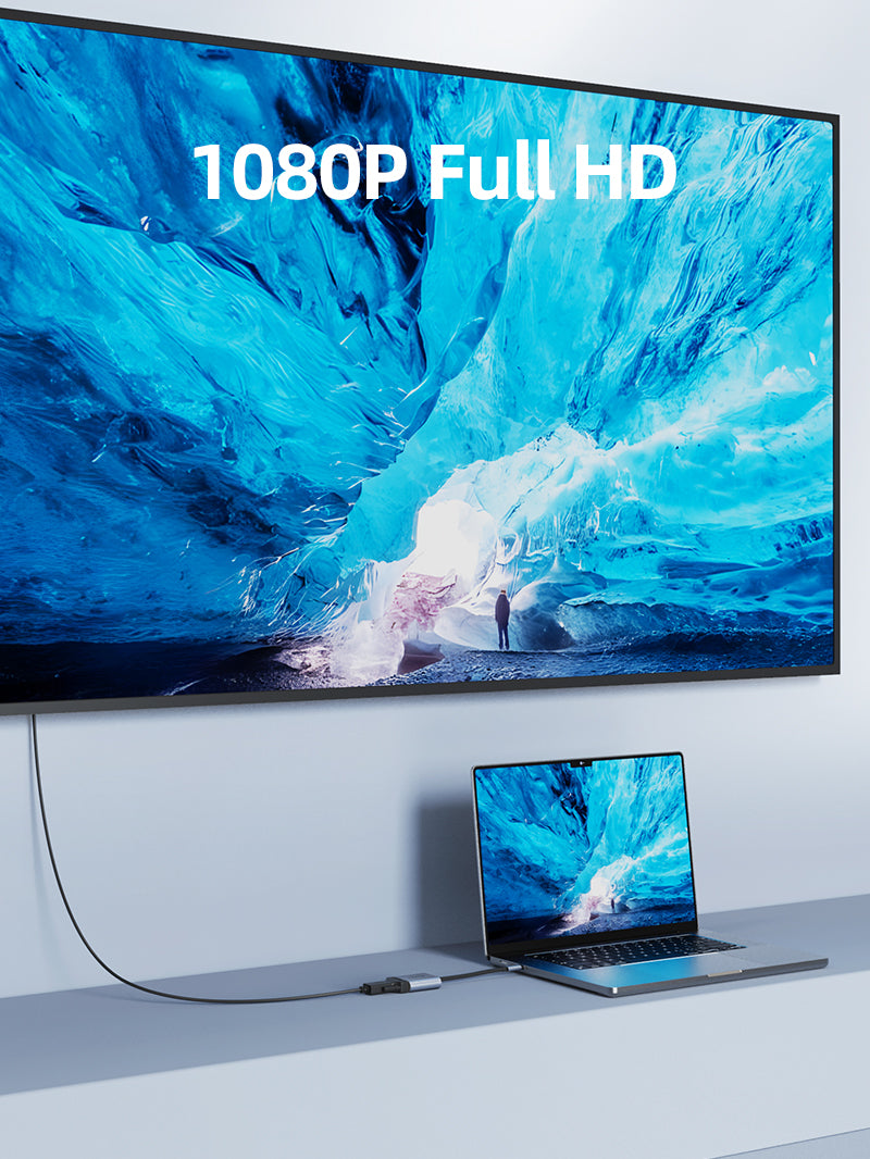 USB Type C to VGA Adapter for MacBook Pro 
