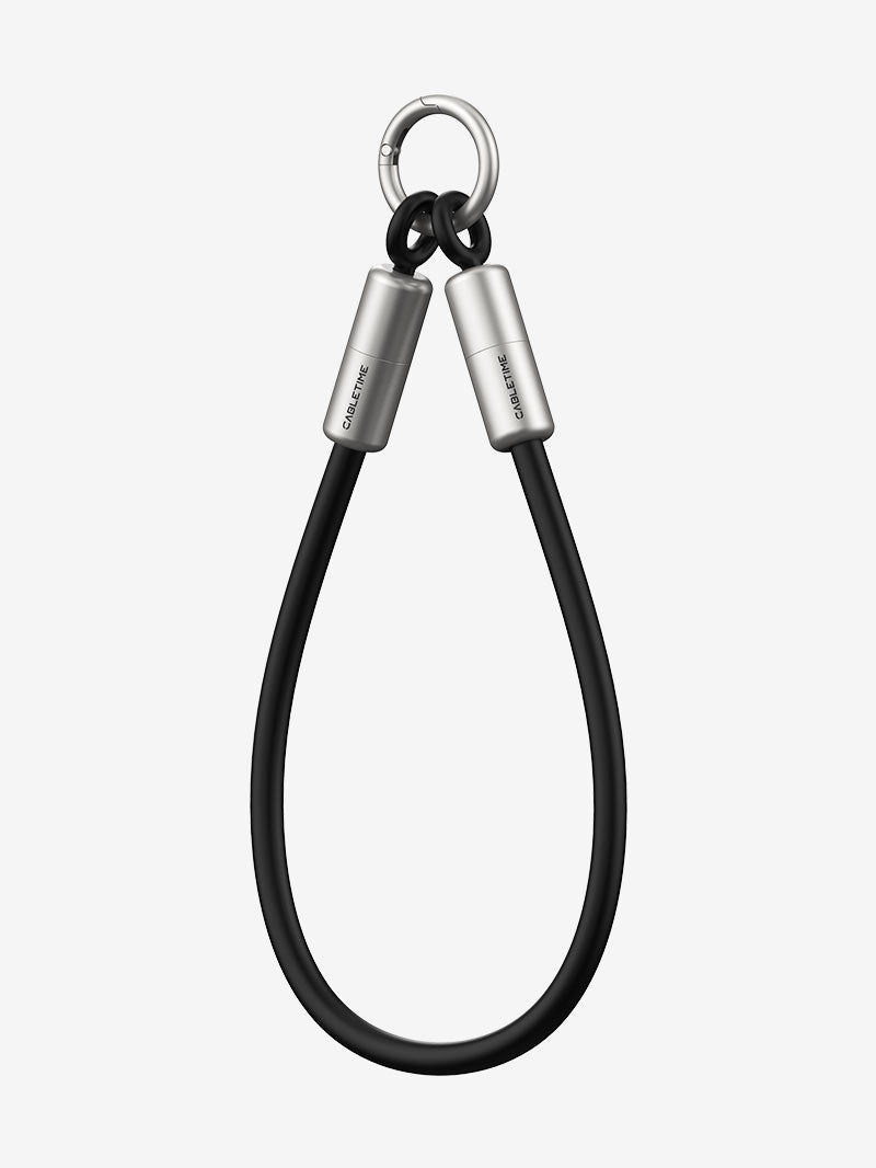 60 W USB-C nøglering Opladningskabel 480 Mbps Data til iPhone 15/16/17, Samsung, Pixel