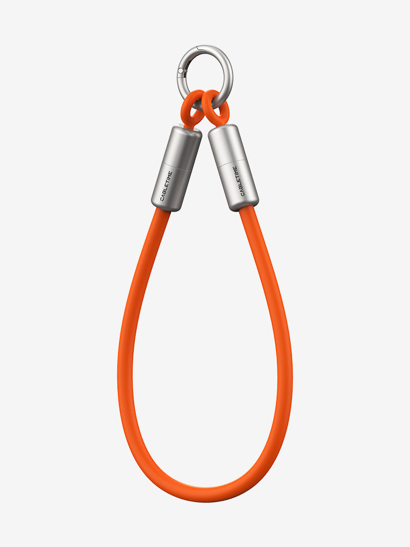 60 W USB-C nøglering Opladningskabel 480 Mbps Data til iPhone 15/16/17, Samsung, Pixel