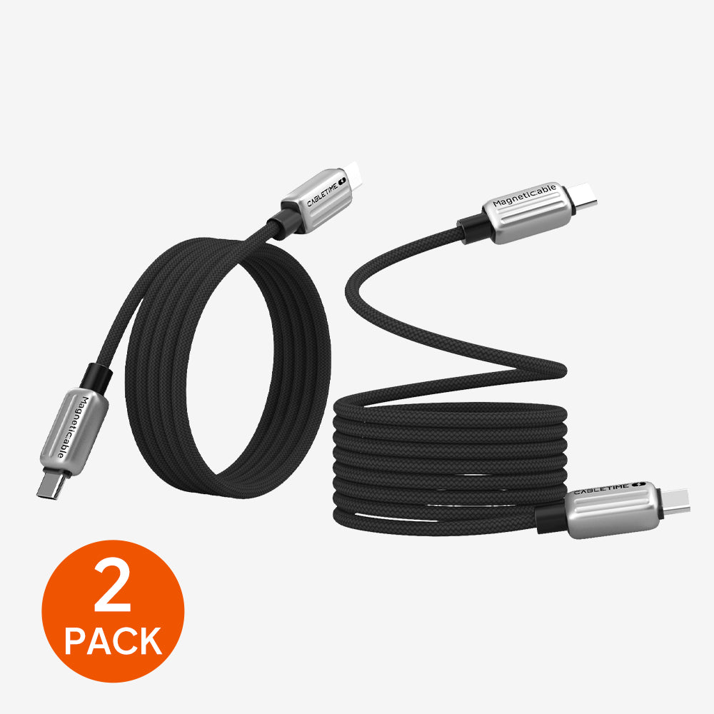Cavo di carica rapida USB Type-C magnetica da 240 W 1m 2m per iPhone 17 16 15 Pro Plus Max