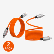 Cavo di carica rapida USB Type-C magnetica da 240 W 1m 2m per iPhone 17 16 15 Pro Plus Max