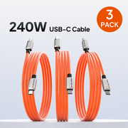 Hurtig 240W USB-C-opladningskabel 2m til iPhone 17/16/15 Pro Max