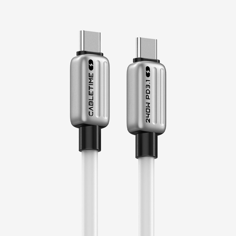 高速240W USB-Cチャージケーブル2M for iPhone 15 Pro Max -Cabletime