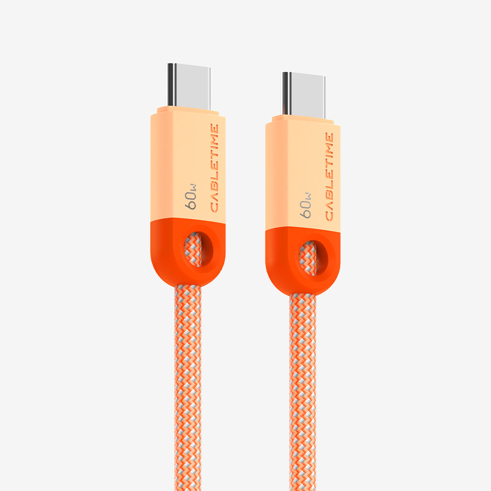 60W USB-C充電ケーブル1M 2m