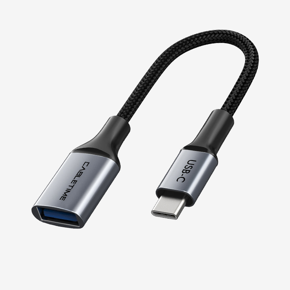 USB C Macho a USB 3.0 Adaptador femenino Tipo C Cable C OTG