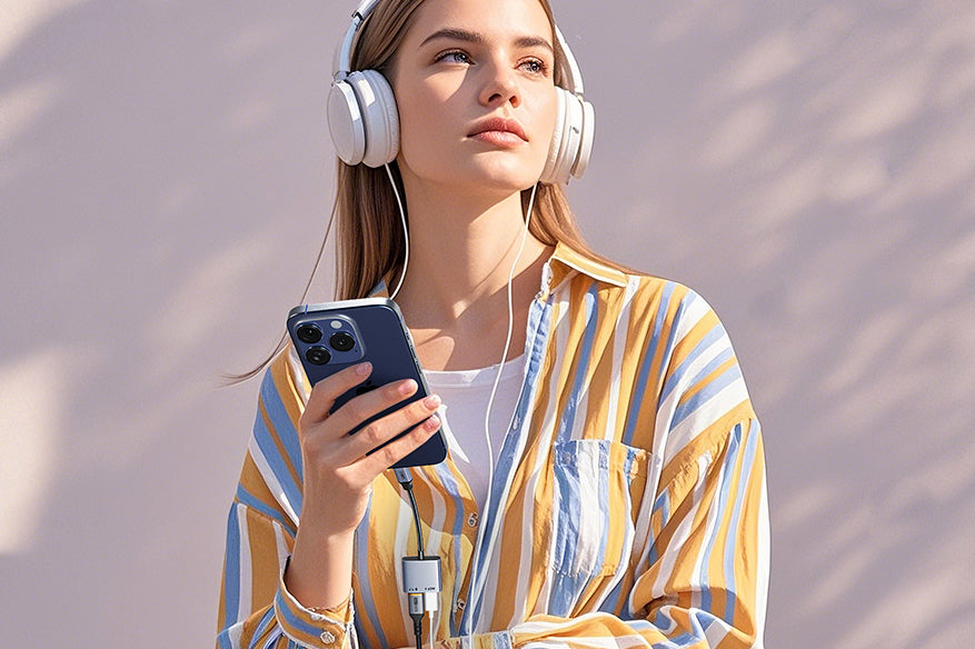 USB-C audio adapter 24 bit DAC