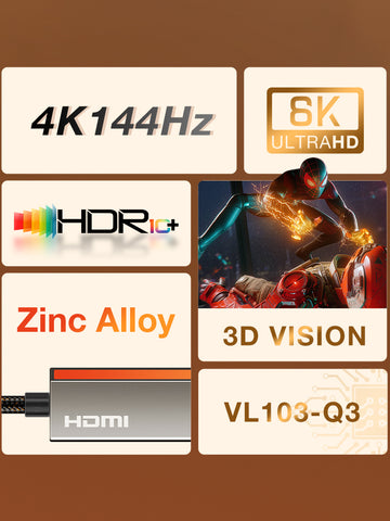 8K USB-C 디스플레이 포트 1.4 어댑터 4K 144Hz 2K 240Hz