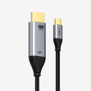 Cabo USB C para DisplayPort 1.4 8K 60 Hz 4K 144 Hz