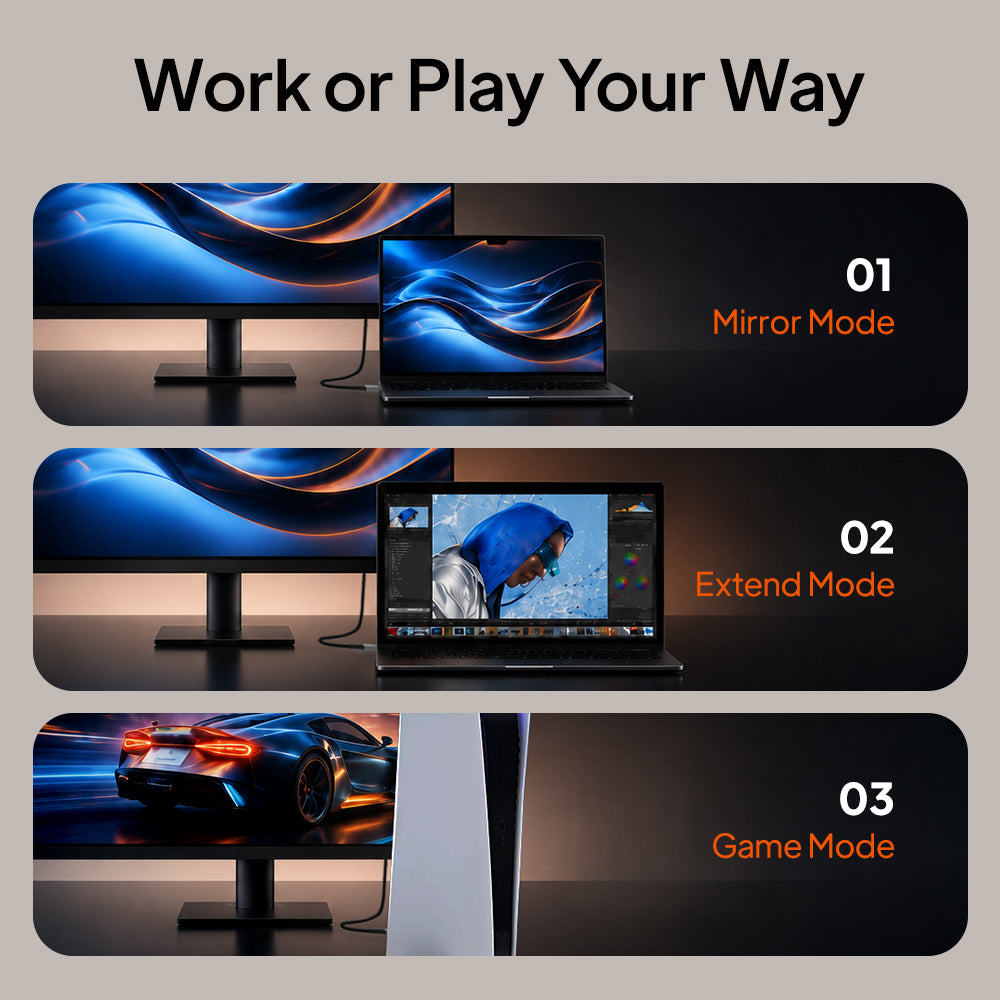 4K60Hz ハイスピード HDMI フラット ケーブル HDR10+ PS5、TV、モニター & プロジェクター用