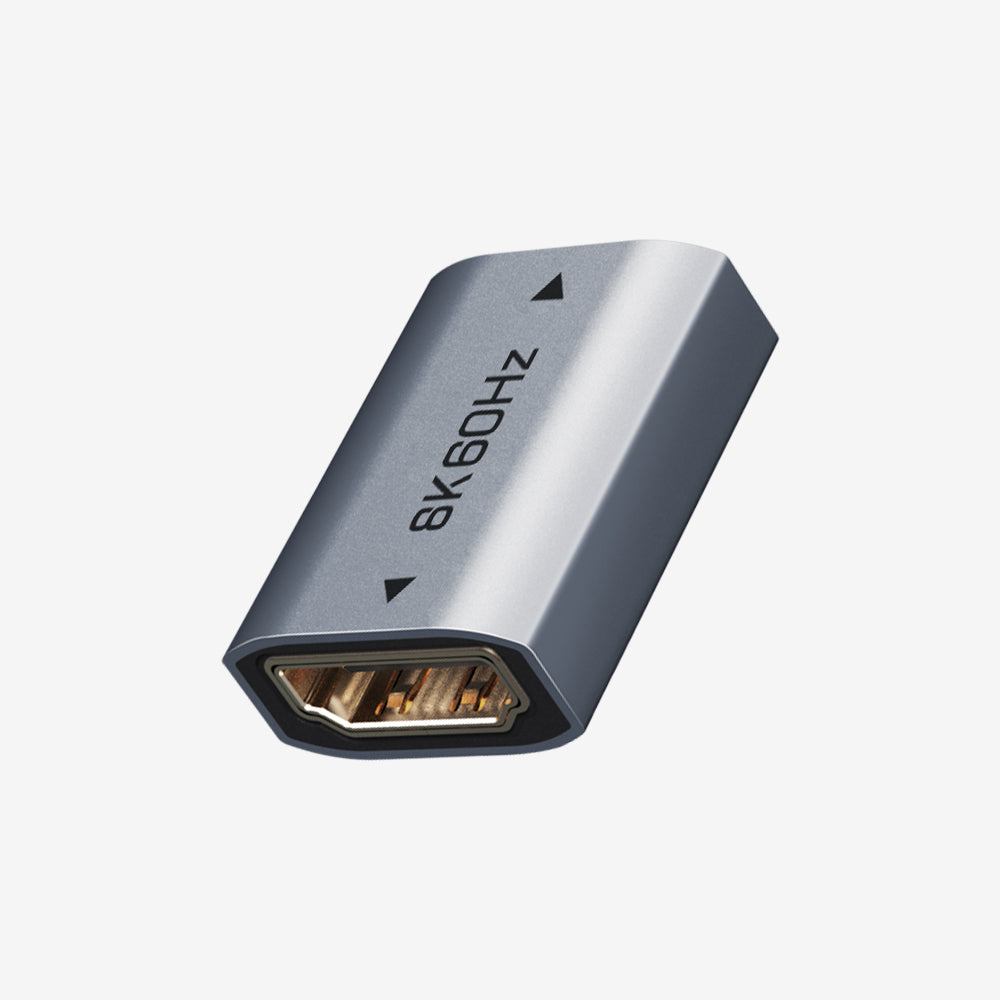 8K HDMI 2.1 Coupler Female To Female Extender Adapter