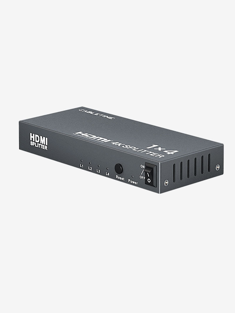 4K 60Hz HDMI Splitter 1 ud af 2 ud til dobbeltmonitorer