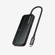 2-in-1 무선 HDMI 송신기 수신기 & USB-C 허브 | 4K60Hz HDMI 출력 및 100W PD 충전 기능을 갖춘 스크린 미러링 어댑터